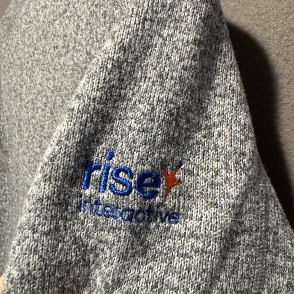 Patagonia Half Zip Better Sweater Heather Gray Fleece Jacket - Picture 7 of 8